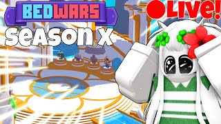 Roblox Bedwars SEASON X UPDATE LIVE  Roblox Bedwars But with memes LIVE [upl. by Weisberg]