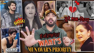 BIGGBOSS17 ANKITA MANNARA AYESHA ABHISHEK WANTS MUNAWARS PRIORITY SAMARTH VS ISHA 💔 [upl. by Htebaile]