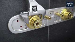 GROHE  RainShower SmartControl  Installation Video [upl. by Anytsirhc]