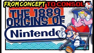 THE 1889 ORIGINS OF NINTENDO  An In Depth History  From Concept to Console [upl. by Lovering840]