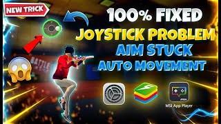 How To Fix JOYSTICK Problem in Free Fire PC  Aim Stuck free fire Bluestacks  Auto Movement Problem [upl. by Zobe20]