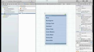 ObjectiveC iPhone Programming Tutorial  UISearchBar [upl. by Macknair]