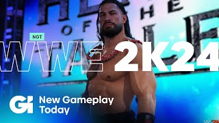 OneOnOne With WWE 2K24  New Gameplay Today [upl. by Sontag]