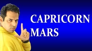 Mars in Capricorn in Horoscope All about Capricorn Mars zodiac sign [upl. by Issak999]