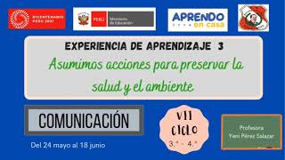 Situación significativa de experiencia de aprendizaje 3 reto propósito y ruta de aprendizaje VII [upl. by Waddell]