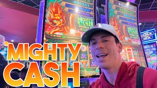 A Subcriber Asked Me To Play The Mighty Cash Slot Machine At Coushatta Casino Resort [upl. by Paloma874]