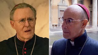 John Lithgow Felt Like a ‘Nobody’ in Italy with Conclave Costar Stanley Tucci Who’s Treated Like a [upl. by Onilegna]