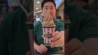 Ritas Italian Ice TheLoveyLife foodie shorts restaurant review Mandaluyong [upl. by Lilhak]