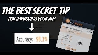 The BEST SECRET TIP for Improving your Aim using AimBooster [upl. by Maggee338]