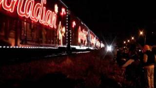 Canadian Pacific Holiday Train in Hamilton [upl. by Dareen]