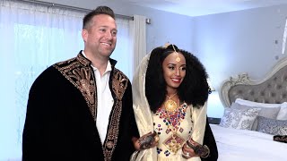 The Best Ethiopian Melse Ceremony in Minnesota Abby  Travis [upl. by Enywad]