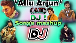 Allu Arjun mashup songs Dj [upl. by Eipper645]