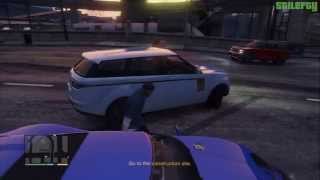 GTA 5 PS3  Mission 48  The Construction Assassination 100  Gold Medal [upl. by Jillene]