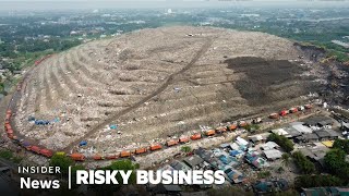 Why People Risk Their Lives At One Of The Largest Landfills In The World  Risky Business [upl. by Hanah238]