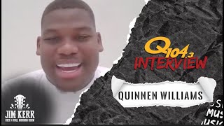 Quinnen Williams on Jets loss to Patriots his sacks milestone matchup with Houston Texans [upl. by Jegger]