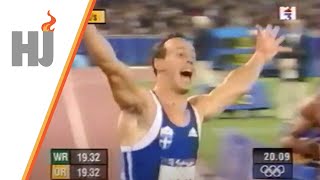 2000 Sydney  Finale de 200m la surprise KENTERIS [upl. by Wilburt]