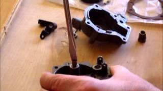 OMC fix jet carburetors part 7 of 10 Motor displayed 1968 Johnson 6hp [upl. by Kylander528]