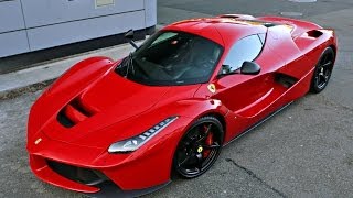 Following a full red Ferrari LaFerrari  Loud Sound  Turn around [upl. by Marne]