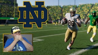 The Notre Dame Defense Hates Catching Interceptions College Football 25 Campus Tour Ep 4 [upl. by Pollerd242]