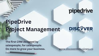 PipeDrive Project Management [upl. by Breanne]