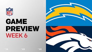 Los Angeles Chargers vs Denver Broncos  2024 Week 6 Game Preview [upl. by Erret773]