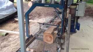 Snik chainsaw mill video 1 [upl. by Rochkind714]