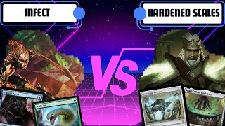 Infect vs Hardened Scales  Modern Gameplay [upl. by Iveksarap]