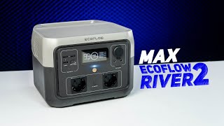 Зарядна станція EcoFlow River 2 Max  ще потужніша портативніша та надійніша Повний огляд тести [upl. by Margarete]