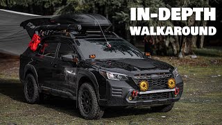 Indepth Walkaround of all the modifications on my 22 Subaru Outback Wilderness [upl. by Avehsile408]