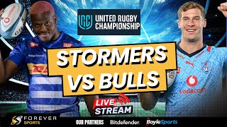 STORMERS VS BULLS LIVE  URC Live Commentary amp Watchalong [upl. by Ellenij]