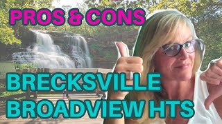 Pros and Cons of Living in Brecksville or Broadview Heights [upl. by Nerhe]