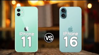 iphone 11 vs iphone 16 specs review 2024 [upl. by Olia]