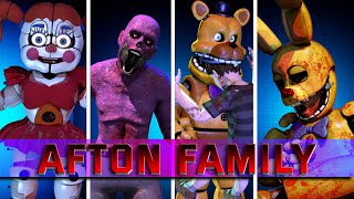 FNAF AR  The Afton Family Incidents  Jumpscare amp Workshop Animations Compilation  Yerribrine [upl. by Sherburn373]