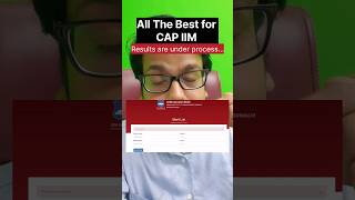 All the best for IIM CAP amp SAP  Results Coming Soon [upl. by Gretal]