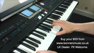 Roland BK9 Demonstration  Piano with Drums [upl. by Langham505]