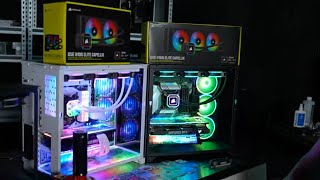 V1Tech AIO Covers for Corsair iCUE Elite Capellix [upl. by Noira]