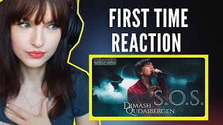 Dimash  SOS  FIRST TIME REACTION [upl. by Annabell]