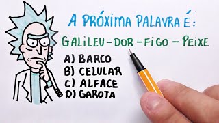 RACIOCÍNIO LÓGICO 😱 80 ACERTAM essa questão apesar de parecer difícil [upl. by Helene]