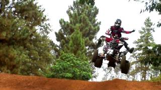 Raptor 700 GOES HUGE  ATV Jumps [upl. by Sigvard]