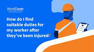 How do I find suitable duties for my worker after theyve been injured [upl. by Eeldivad]