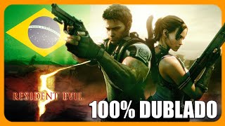 RESIDENT EVIL 5 AGORA DUBLADO POR IA PARA PS3 E PC [upl. by Hsuk442]