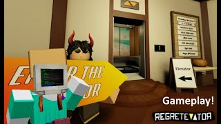 Roblox Regretevator Gameplay Part 6 Old Style Challenge [upl. by Turnheim]