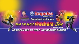 IMPULSE EDUCATIONAL INSTITUTIONS FRESHERS FEST VIZAG 2K24 [upl. by Ezitram]