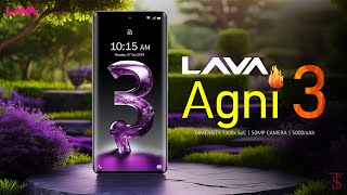 Lava Agni 3 Price Official Look Design Specifications Camera Features  lavaagni3 lava [upl. by Jamesy]