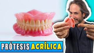 👉Prótesis Dental 𝗔𝗖𝗥𝗜𝗟𝗜𝗖𝗔 Removible Parcial y Total  Dentadura Postiza Removible MÁS BARATA [upl. by Akerahs326]