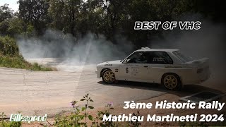 3ème Historic Rally Mathieu Martinetti 2024  VHC Show Mistakes [upl. by Aneeled434]