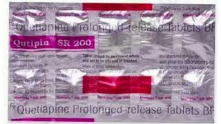 Qutipin SR 200 Tablets Quetiapine Prolongedrelease Tablets [upl. by Enitsed]