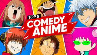 TOP 5 COMEDY ANIME  HINDI ANIME  AJAY KA REVIEW [upl. by Haraf]