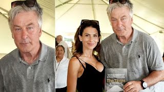 Alec Baldwin amp Hilaria at Hamptons Charity [upl. by Kendrick229]