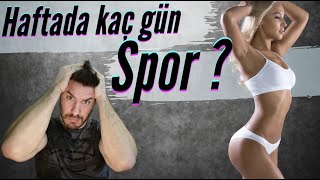 Haftada kaç gün spor Egzersiz [upl. by Onaivlis735]